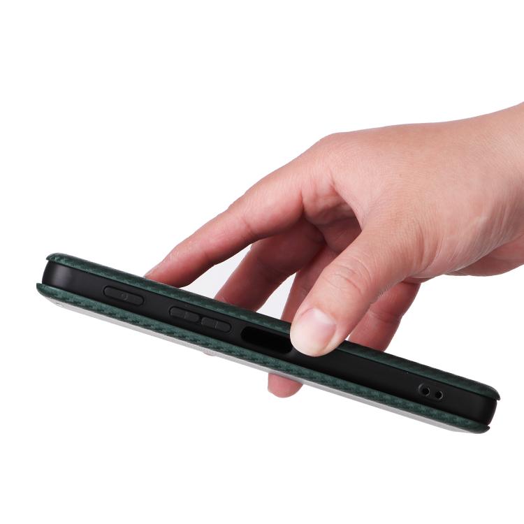 For ZTE nubia S2e / S2R / S2 Lite Carbon Fiber Texture Flip Leather Phone Case
