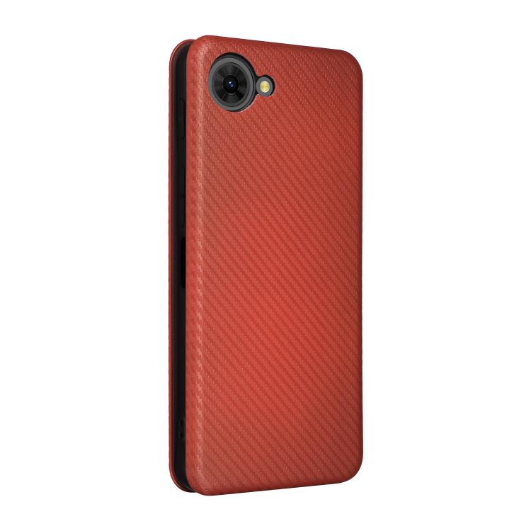 For ZTE nubia S2e / S2R / S2 Lite Carbon Fiber Texture Flip Leather Phone Case