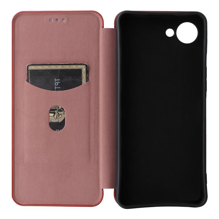For ZTE nubia S2e / S2R / S2 Lite Carbon Fiber Texture Flip Leather Phone Case