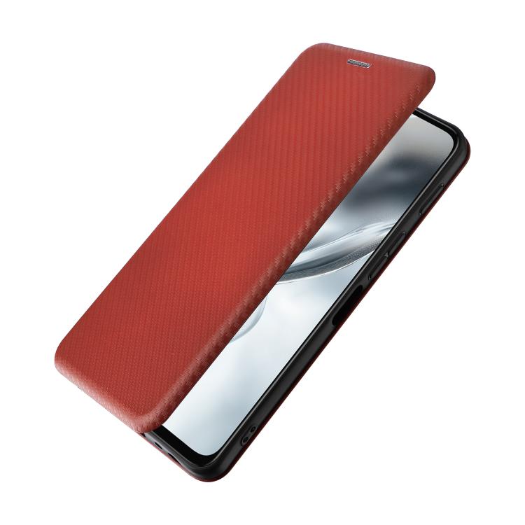 For ZTE nubia S2e / S2R / S2 Lite Carbon Fiber Texture Flip Leather Phone Case
