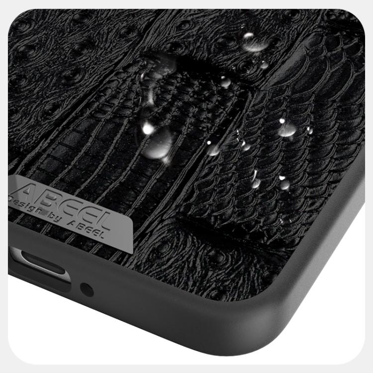 For Xiaomi 15 Ultra ABEEL Beast Pattern 6D Micro-Embossed MagSafe Genuine Leather Phone Case