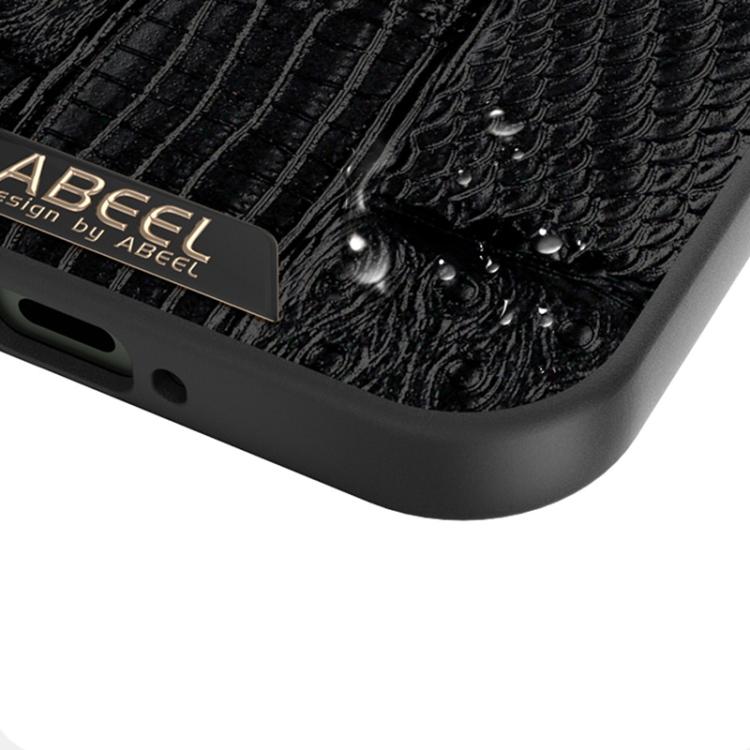 For Xiaomi 17 Pro ABEEL Beast Pattern 6D Micro-Embossed MagSafe Genuine Leather Phone Case