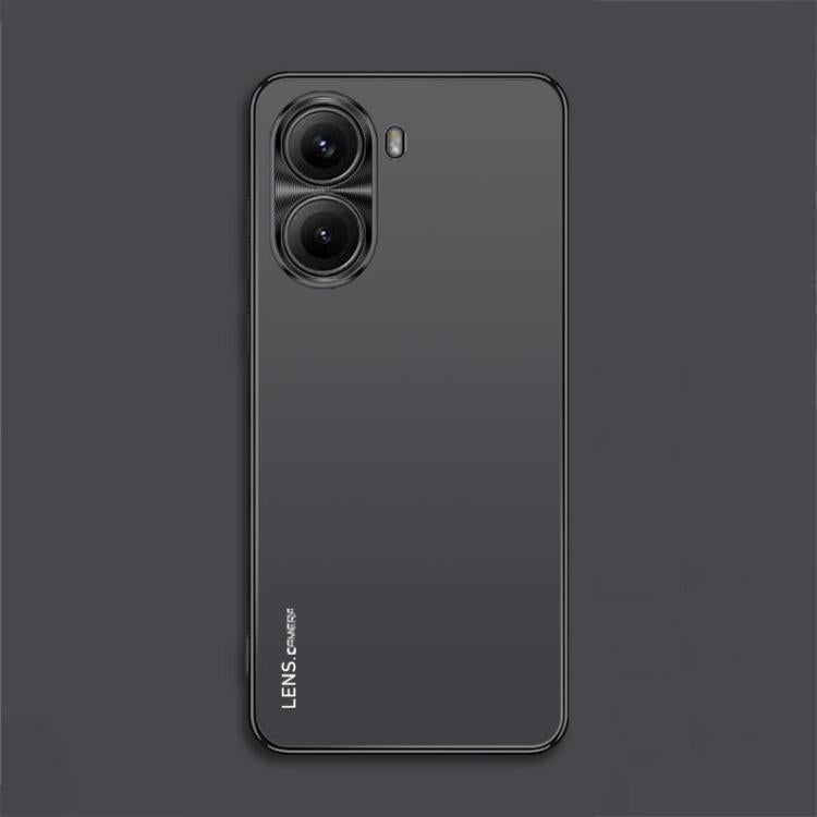 For Redmi Turbo 4 AG Frosted Electroplating Acrylic Phone Case