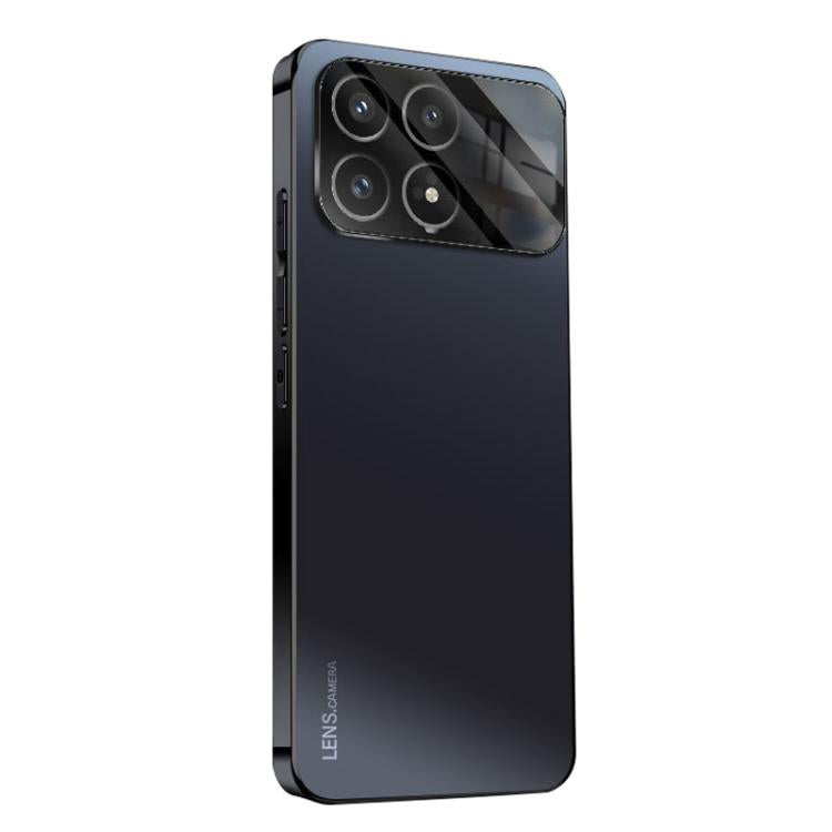 For Redmi K90 / Poco F8 Pro AG Frosted Electroplating Acrylic Phone Case