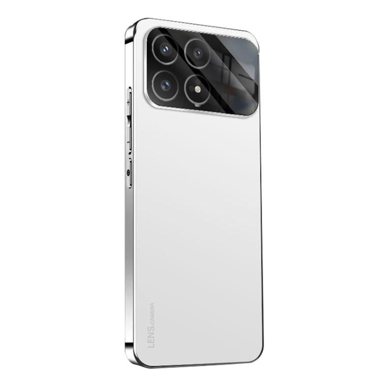 For Redmi K90 / Poco F8 Pro AG Frosted Electroplating Acrylic Phone Case