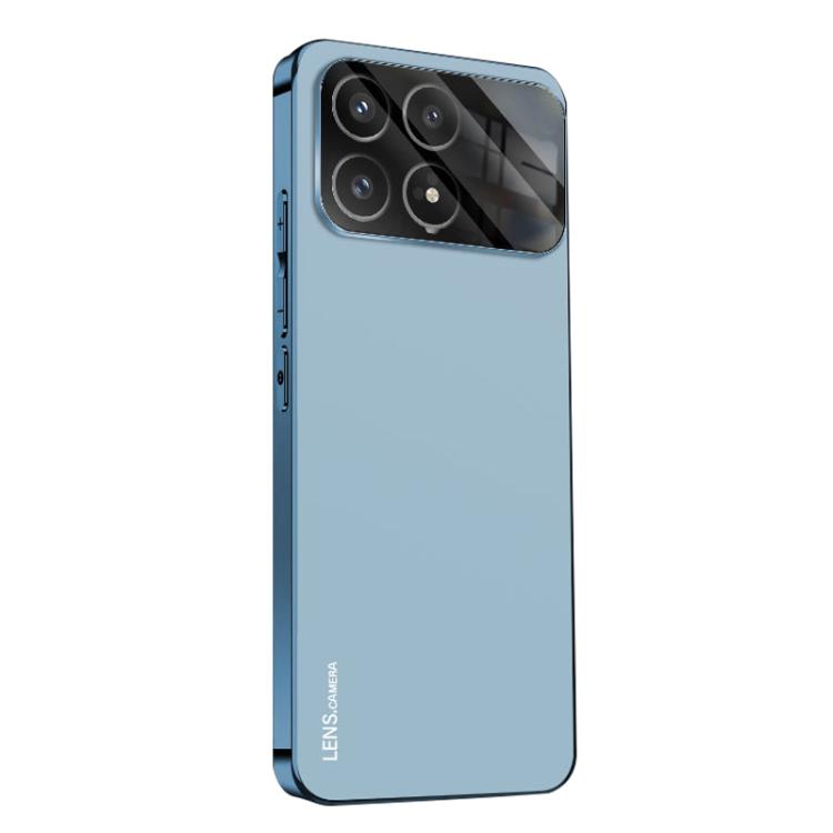 For Redmi K90 / Poco F8 Pro AG Frosted Electroplating Acrylic Phone Case