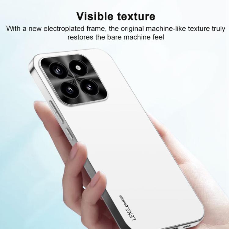 For Redmi K80 Pro AG Frosted Electroplating Acrylic Phone Case