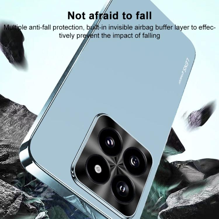 For Redmi K80 Pro AG Frosted Electroplating Acrylic Phone Case