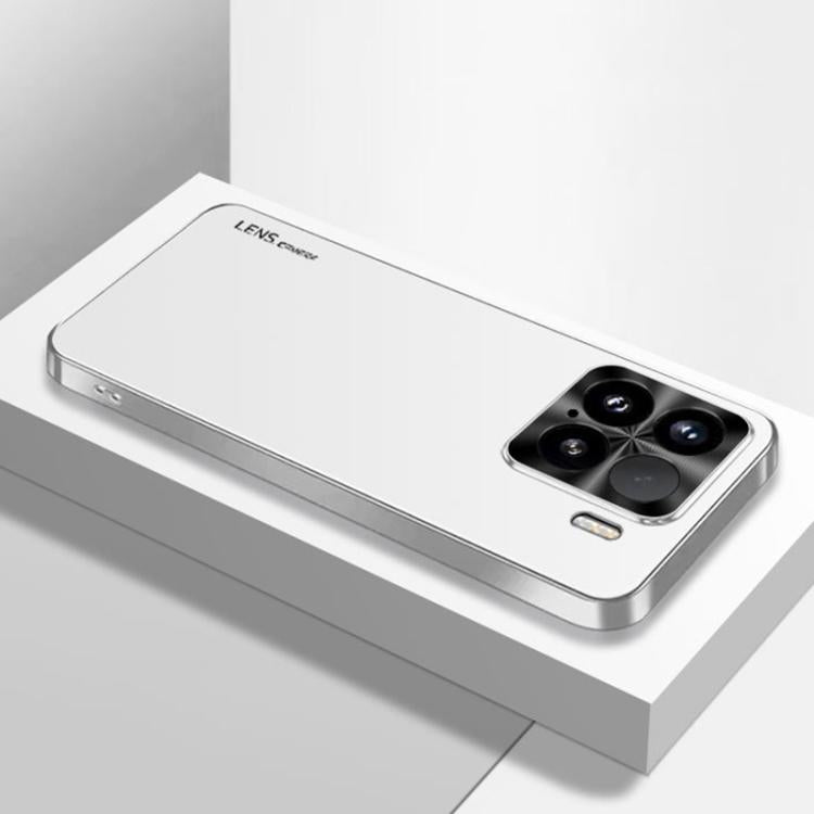 For Xiaomi 15 AG Frosted Electroplating Acrylic Phone Case