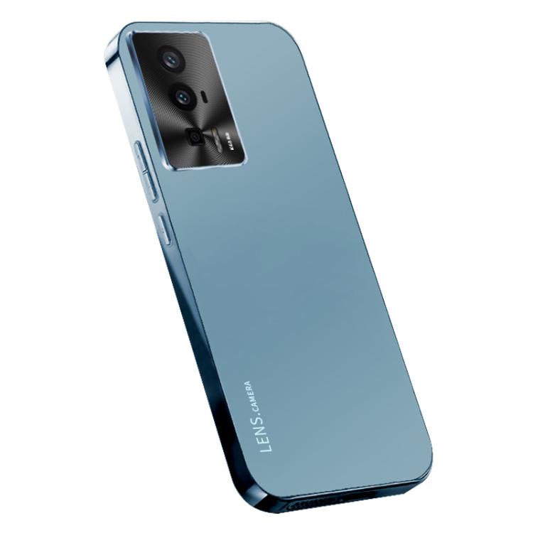 For Xiaomi Poco F5 Pro AG Frosted Electroplating Acrylic Phone Case