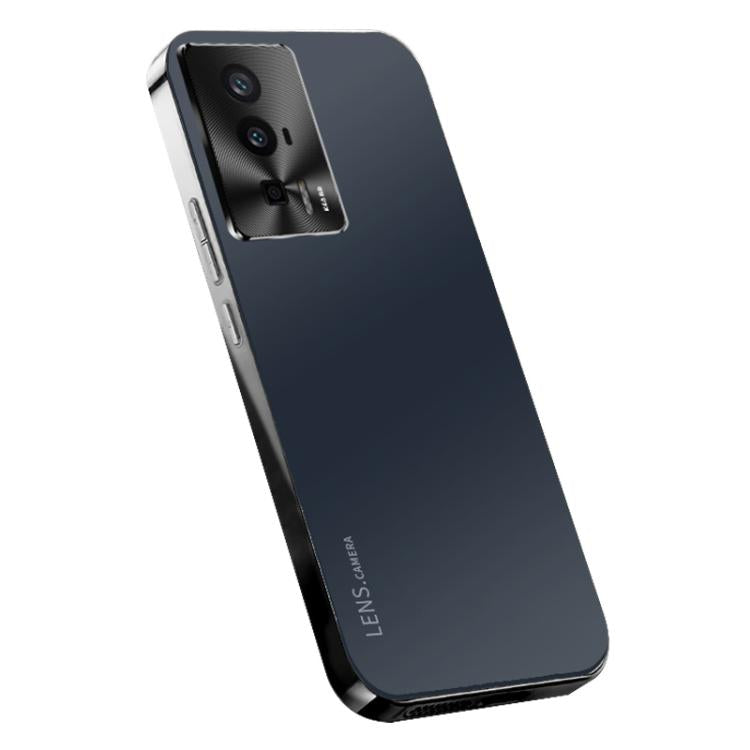 For Xiaomi Poco F5 Pro AG Frosted Electroplating Acrylic Phone Case