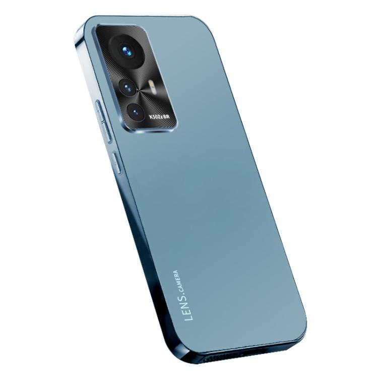 For Xiaomi 12T AG Frosted Electroplating Acrylic Phone Case