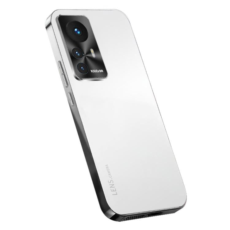 For Xiaomi 12T AG Frosted Electroplating Acrylic Phone Case