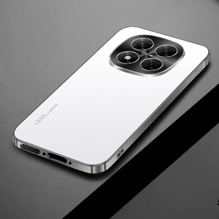 For Xiaomi Poco X7 AG Frosted Electroplating Acrylic Phone Case