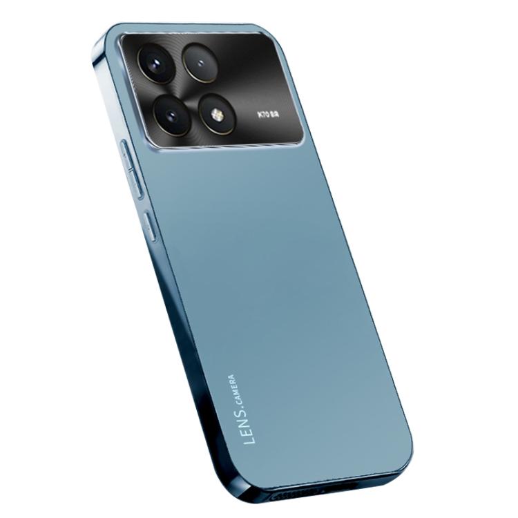 For Xiaomi Poco F6 Pro AG Frosted Electroplating Acrylic Phone Case