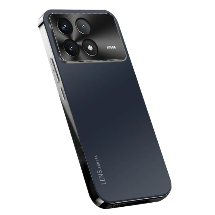 For Xiaomi Poco X6 Pro AG Frosted Electroplating Acrylic Phone Case