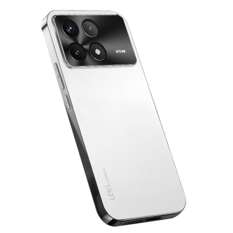 For Xiaomi Poco X6 Pro AG Frosted Electroplating Acrylic Phone Case
