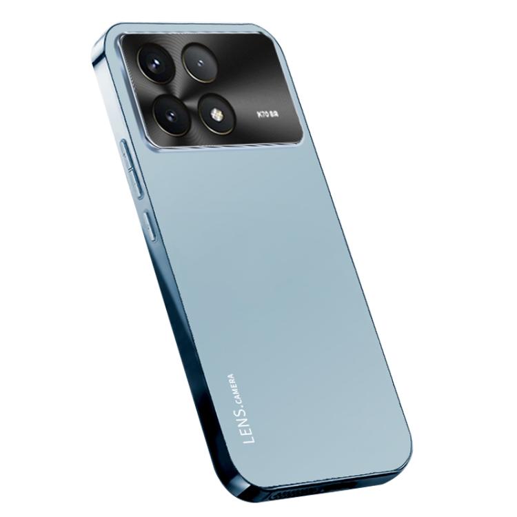For Xiaomi Poco X6 Pro AG Frosted Electroplating Acrylic Phone Case