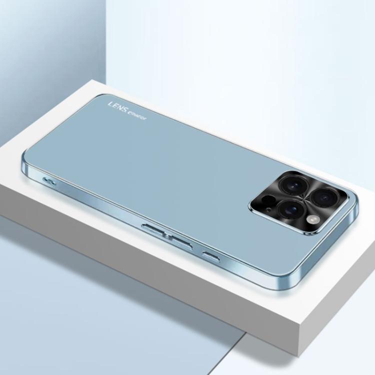 For iPhone 16 Pro Max AG Frosted Electroplating Acrylic Phone Case