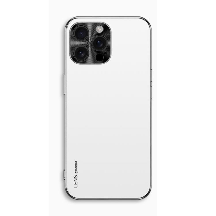 For iPhone 15 Pro Max AG Frosted Electroplating Acrylic Phone Case