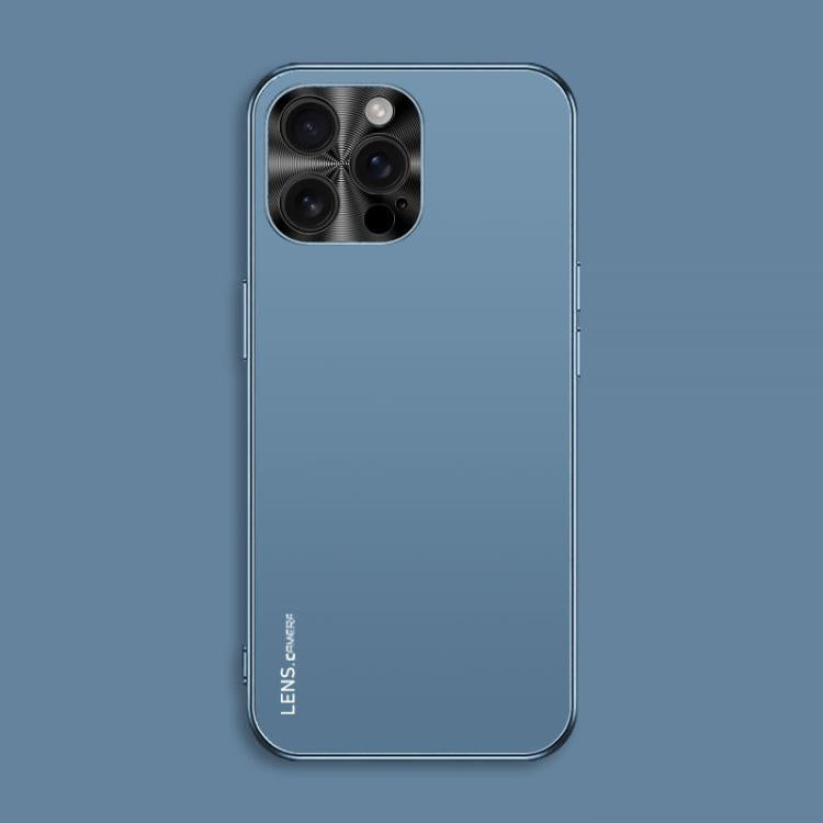 For iPhone 15 Pro AG Frosted Electroplating Acrylic Phone Case