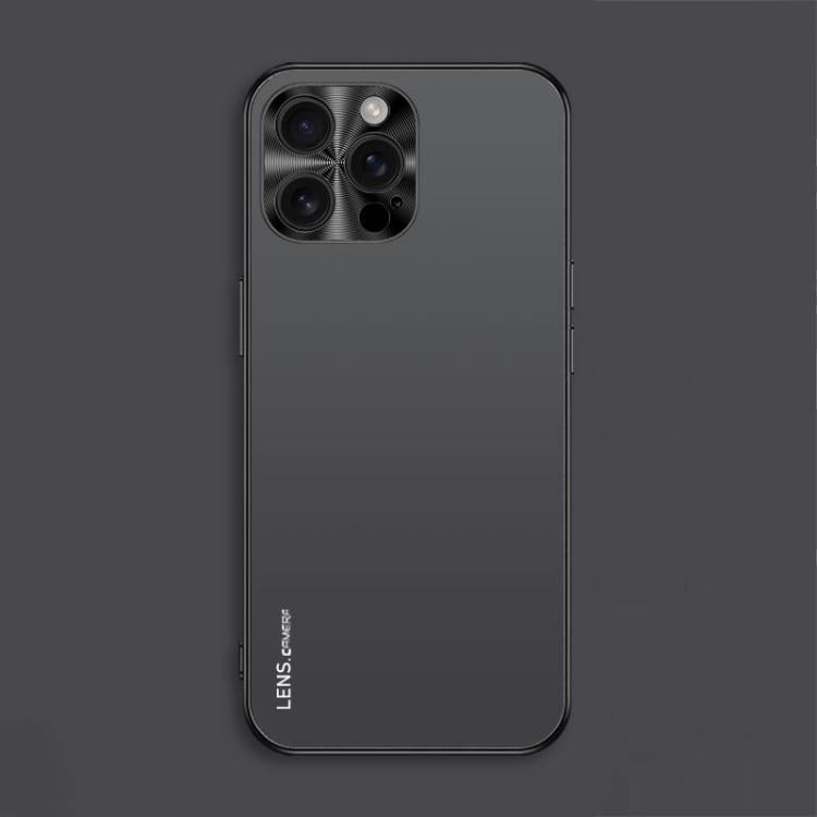 For iPhone 15 Pro AG Frosted Electroplating Acrylic Phone Case