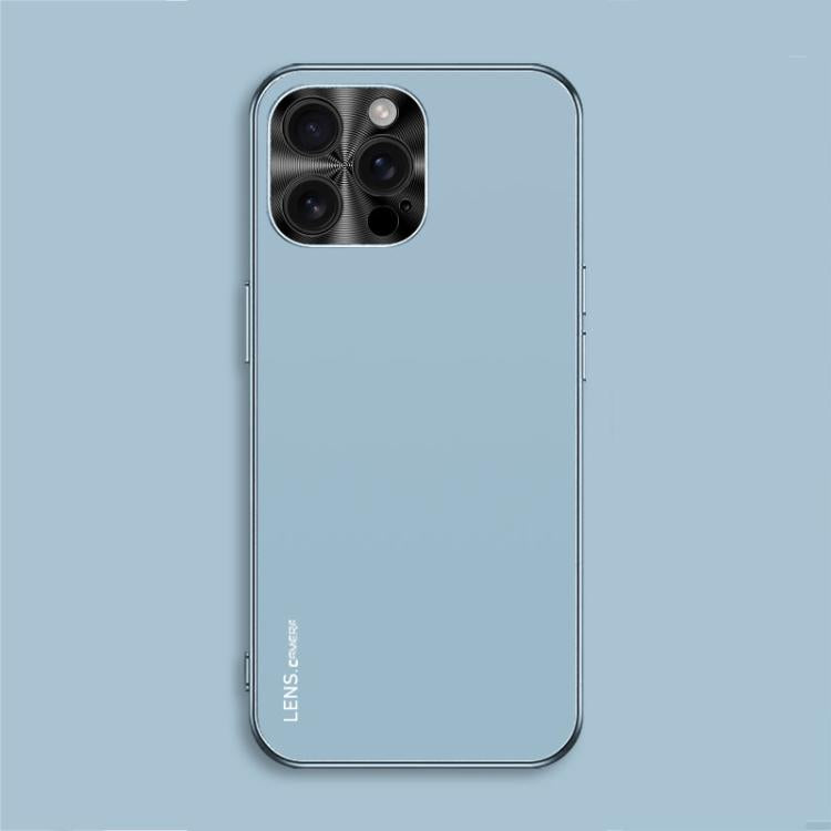 For iPhone 15 Pro AG Frosted Electroplating Acrylic Phone Case