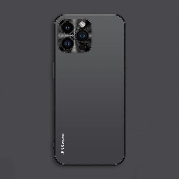 For iPhone 14 Pro Max AG Frosted Electroplating Acrylic Phone Case