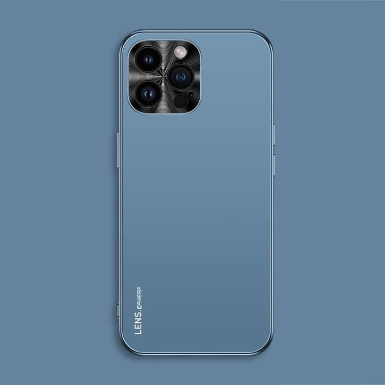 For iPhone 14 Pro AG Frosted Electroplating Acrylic Phone Case