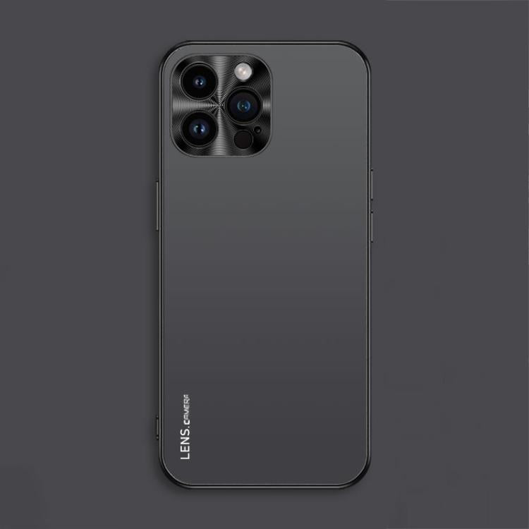 For iPhone 14 Pro AG Frosted Electroplating Acrylic Phone Case