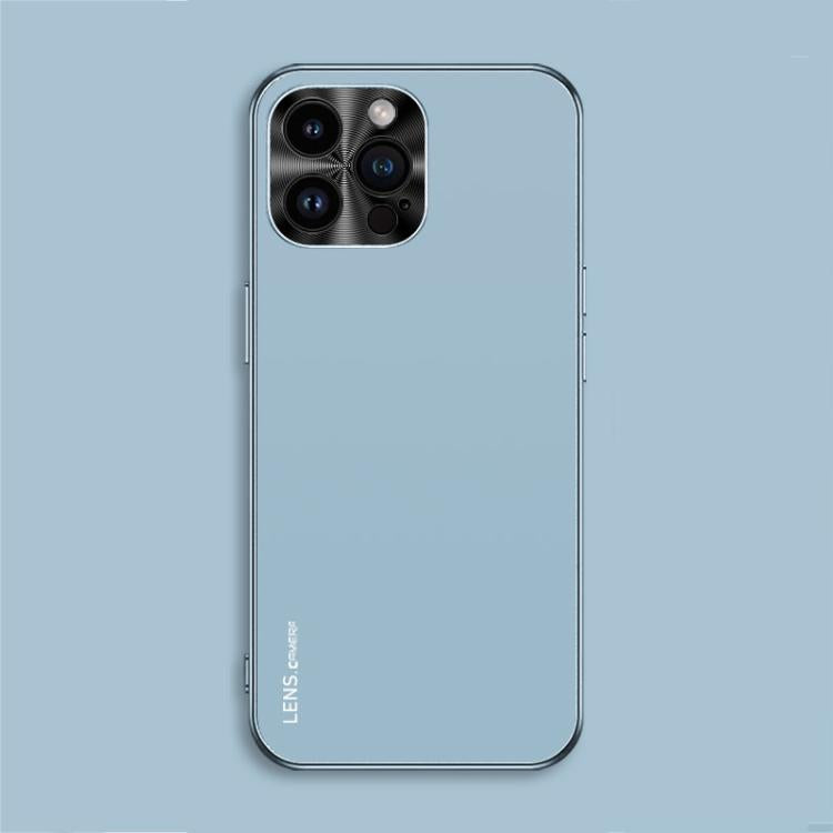For iPhone 13 Pro Max AG Frosted Electroplating Acrylic Phone Case