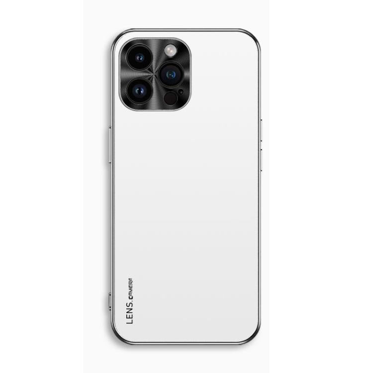 For iPhone 13 Pro AG Frosted Electroplating Acrylic Phone Case