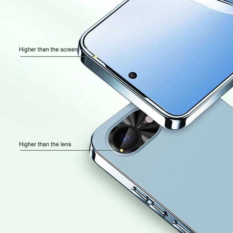 For iPhone 14 Pro AG Frosted Electroplating Acrylic Phone Case