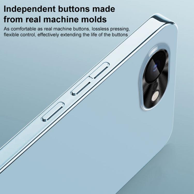 For iPhone 14 Pro AG Frosted Electroplating Acrylic Phone Case