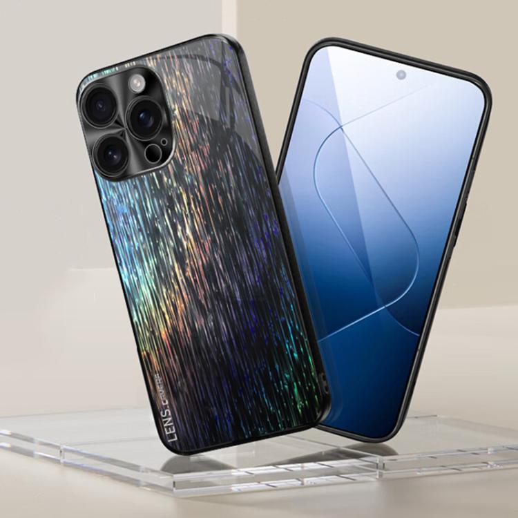For iPhone 16 Pro Dazzling Acrylic Shockproof Phone Case