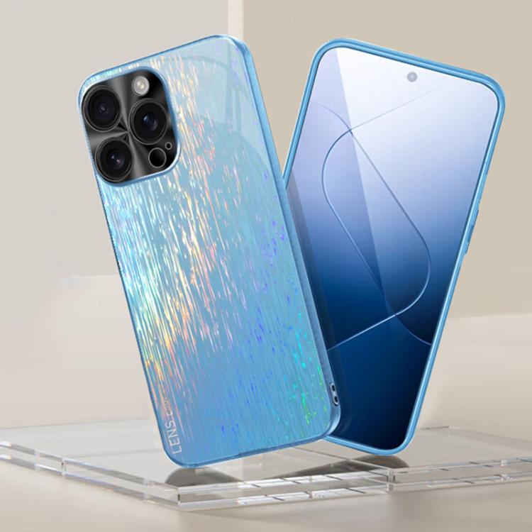 For iPhone 16 Pro Dazzling Acrylic Shockproof Phone Case