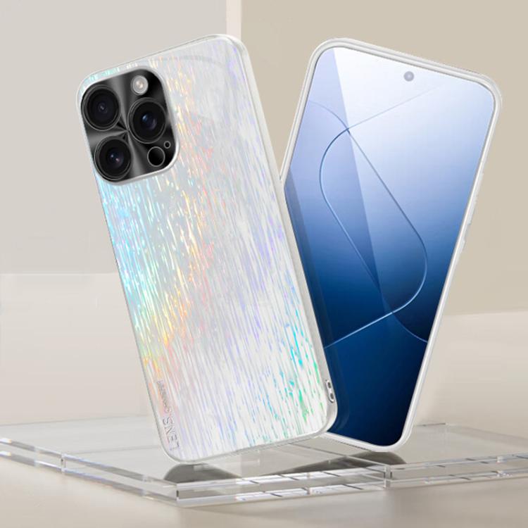 For iPhone 16 Pro Dazzling Acrylic Shockproof Phone Case