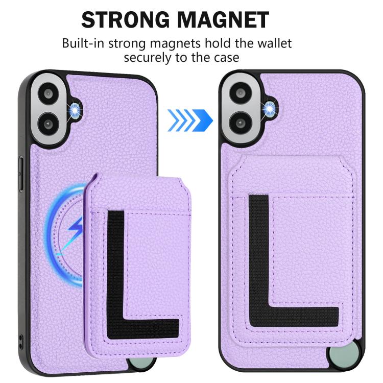 For Nothing CMF Phone 1 Detachable Magsafe Magnetic Card Bag Phone Case