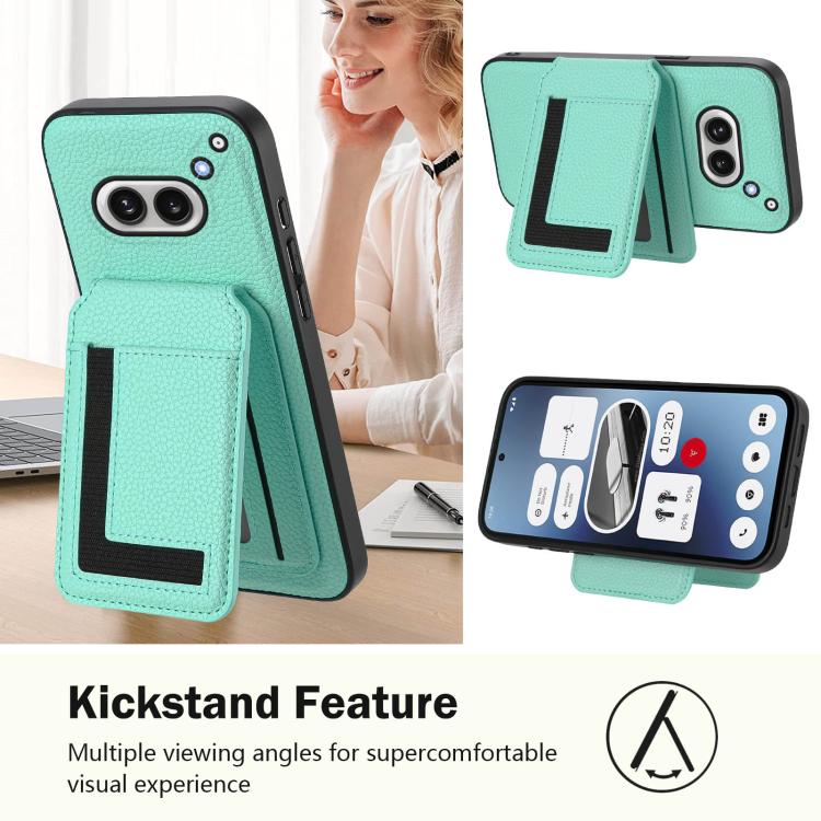 For Nothing Phone 2a Detachable Magsafe Magnetic Card Bag Phone Case