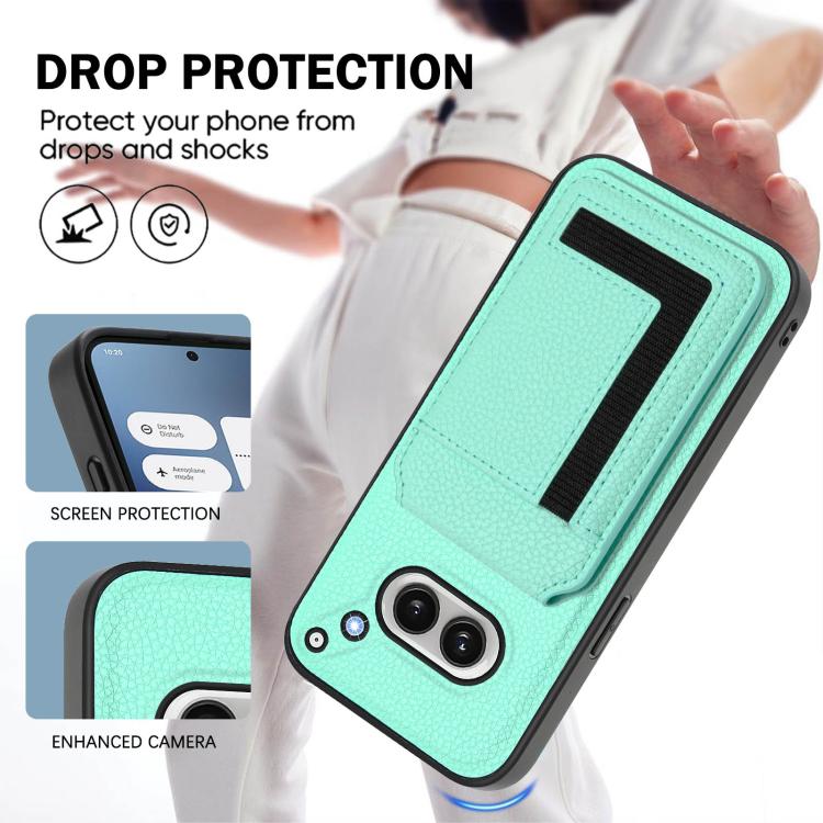 For Nothing Phone 2a Detachable Magsafe Magnetic Card Bag Phone Case