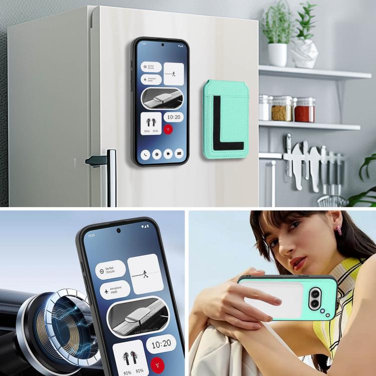 For Nothing Phone 2a Detachable Magsafe Magnetic Card Bag Phone Case
