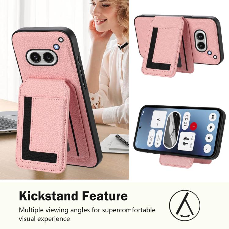 For Nothing Phone 2a Detachable Magsafe Magnetic Card Bag Phone Case
