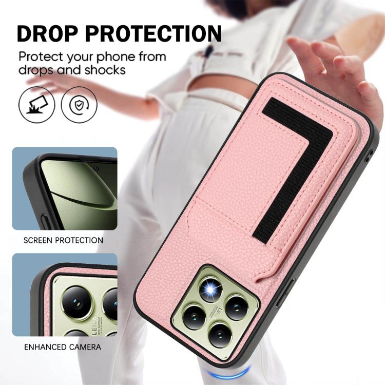 For Xiaomi 14T CX01 Detachable Magsafe Magnetic Card Bag Phone Case