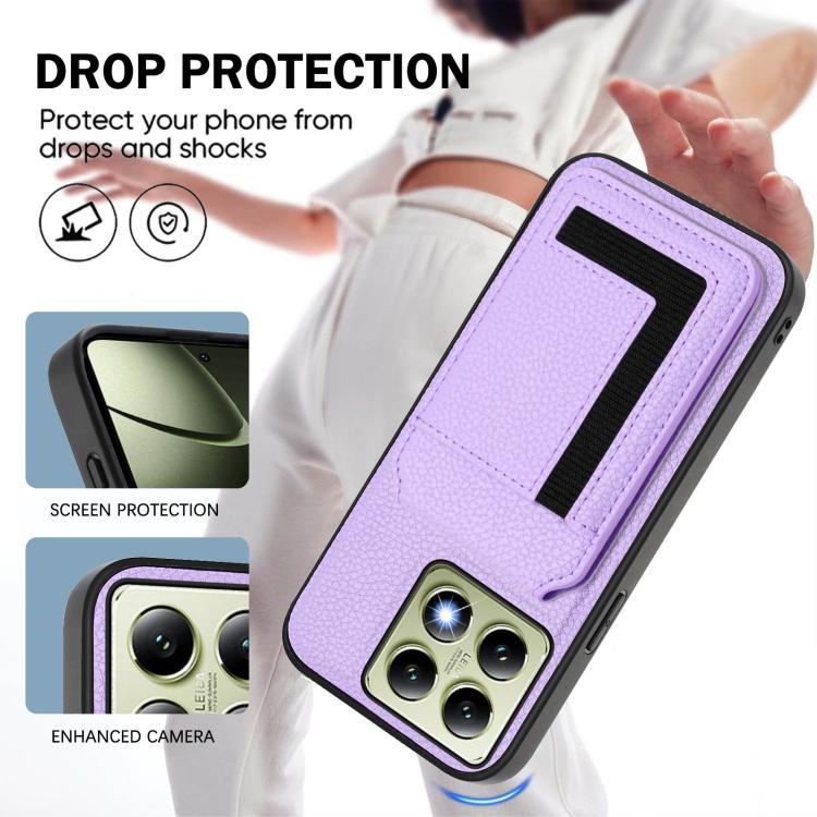 For Xiaomi 14T CX01 Detachable Magsafe Magnetic Card Bag Phone Case