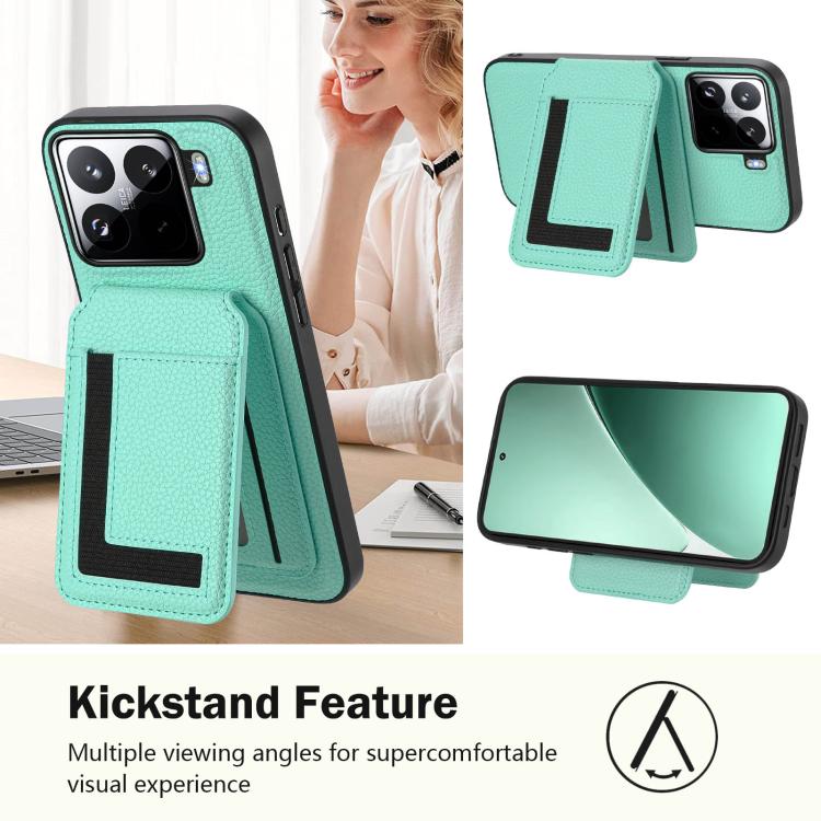 For Xiaomi 15 CX01 Detachable Magsafe Magnetic Card Bag Phone Case