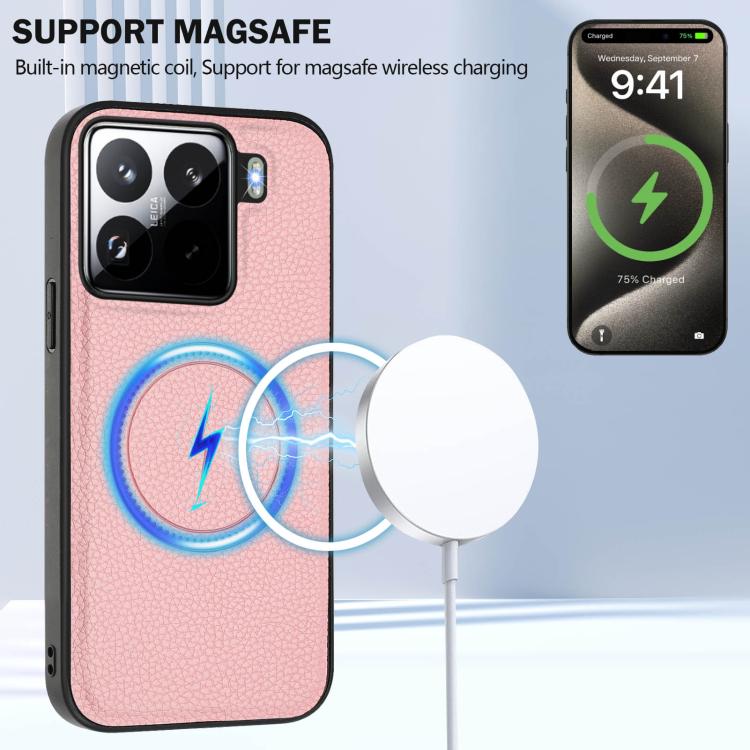 For Xiaomi 15 CX01 Detachable Magsafe Magnetic Card Bag Phone Case