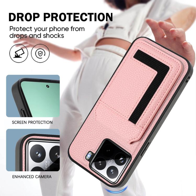 For Xiaomi 15 CX01 Detachable Magsafe Magnetic Card Bag Phone Case