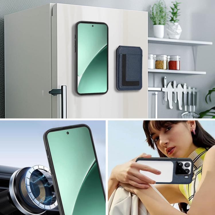 For Xiaomi 15 CX01 Detachable Magsafe Magnetic Card Bag Phone Case