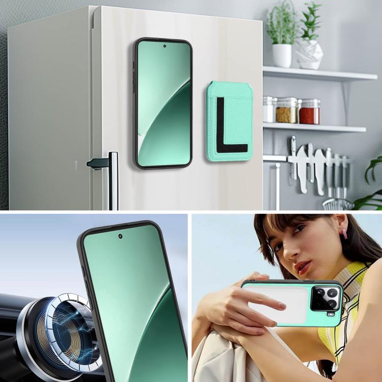 For Xiaomi 15 Pro CX01 Detachable Magsafe Magnetic Card Bag Phone Case