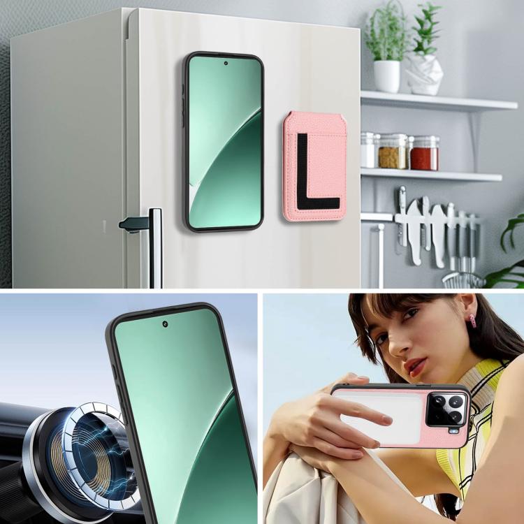 For Xiaomi 15 Pro CX01 Detachable Magsafe Magnetic Card Bag Phone Case